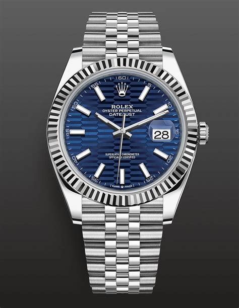 blue motif rolex|rolex datejust 41 blue motif.